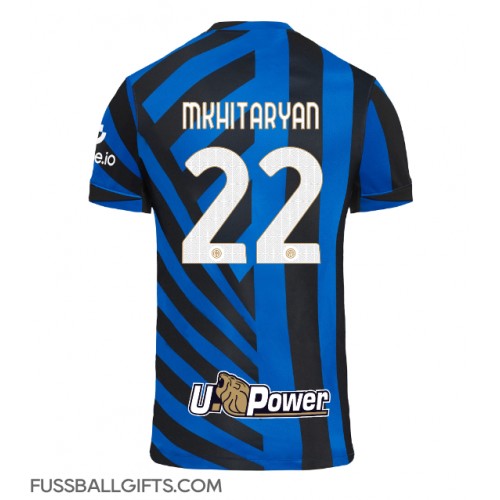 Inter Milan Henrikh Mkhitaryan #22 Fußballbekleidung Heimtrikot 2024-25 Kurzarm